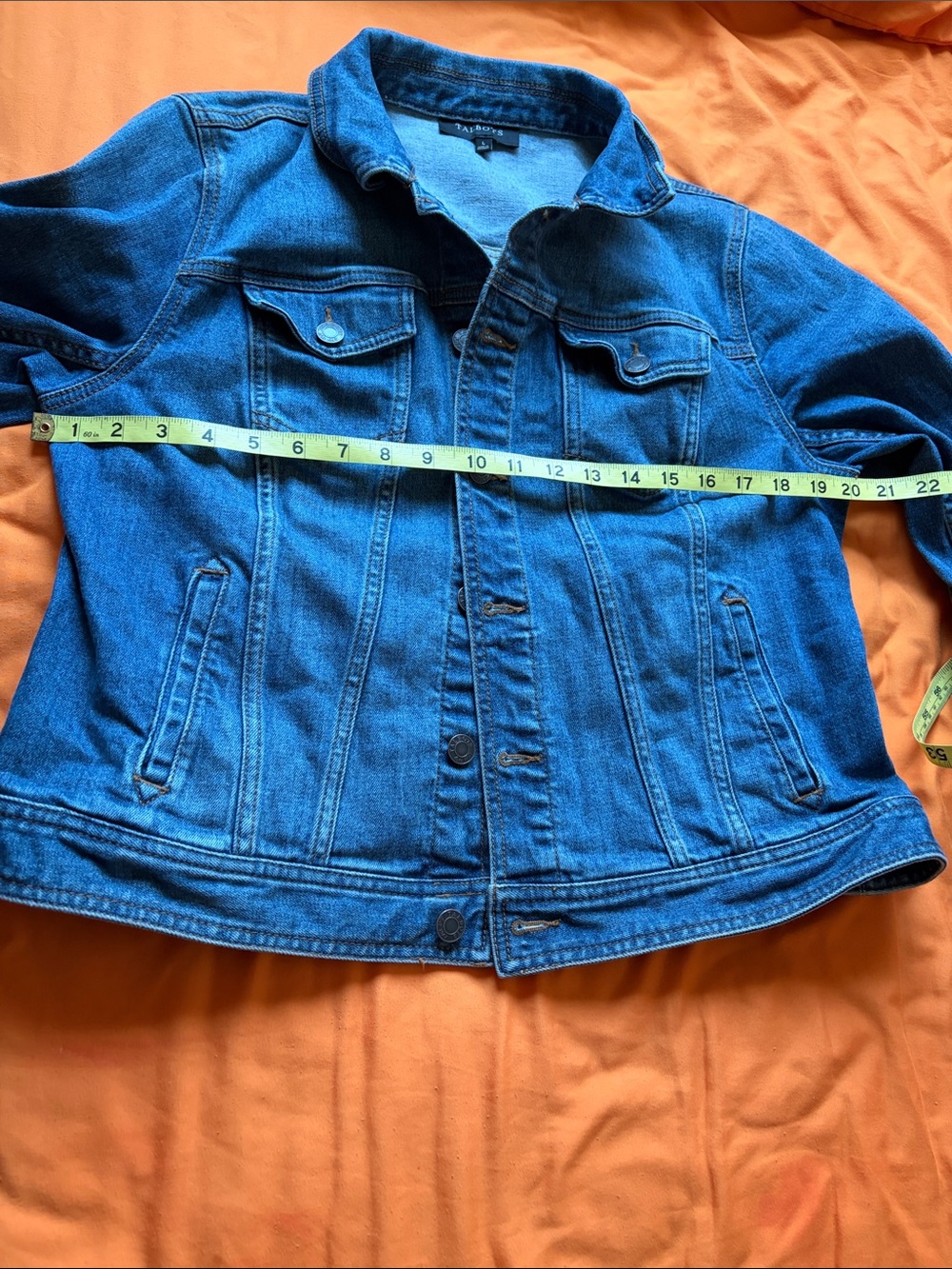 Talbots Classic Blue Denim Jacket - Picture 5 of 7